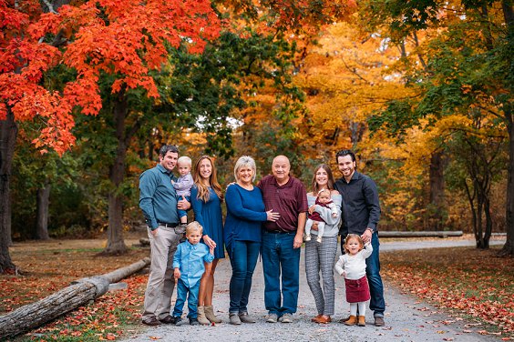 fall family portrait